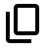 Black copy icon
